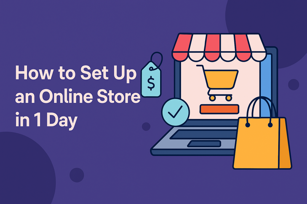 How to Set Up an Online Store in 1 Day
